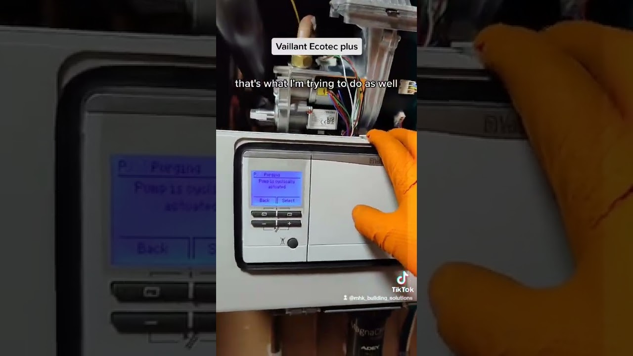 Ввод в эксплуатацию на уровне установщика сервисного режима Vaillant