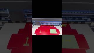 SR-350max Adsorbed Sheet Cutter Demo, CCD Positioning, Auto Suction Feeding.#CCDVisualCutting