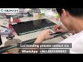 Laptop panel repair acf bonding machine factory lcd screen repair cof bonding whole process silman