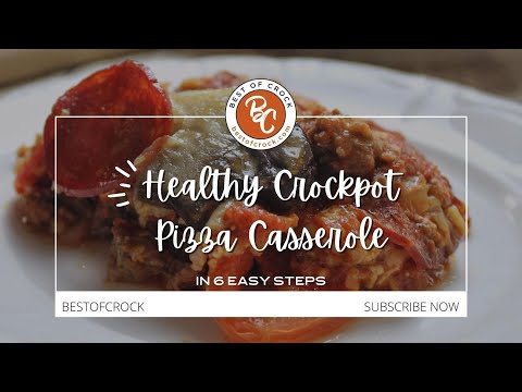 Crockpot Pizza Casserole - Suburban Simplicity