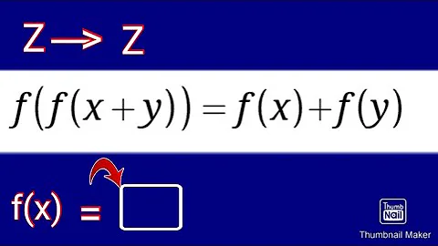 amazing functional equation
