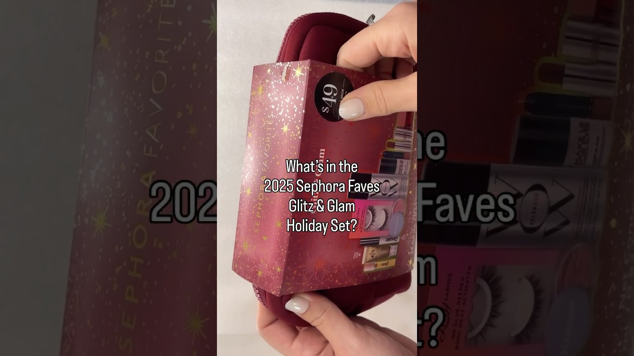 What’s in the 2025 Sephora Faves Glitz & Glam Holiday Set?