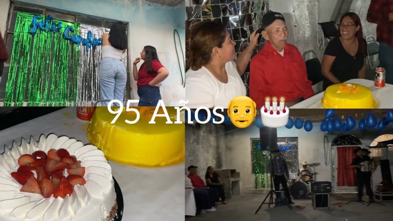 Cumpleaños #95 de mi abuelo Gabriel🎂