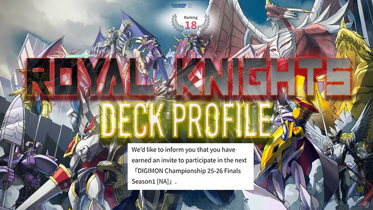Royal Knights Deck Profile 18th at Regionals! YouTube