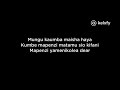 otile brown ft Nadia mukami- my sugar lyrics