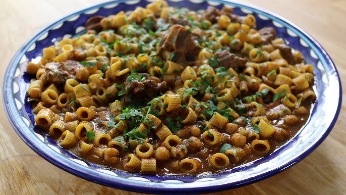 How to make Libyan Mbakbaka - A warmly spiced one pot pasta masterpiece -  YouTube