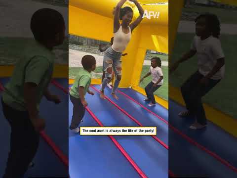 The cool aunt is always the life of the party!