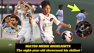 Mateo Messi scores five goals for Inter Miami under 9 and goes viral