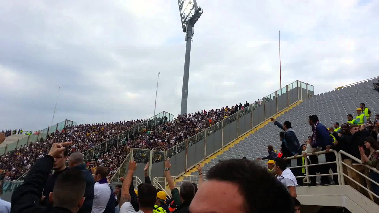 Rigore di Rossi dalla curva ferrovia