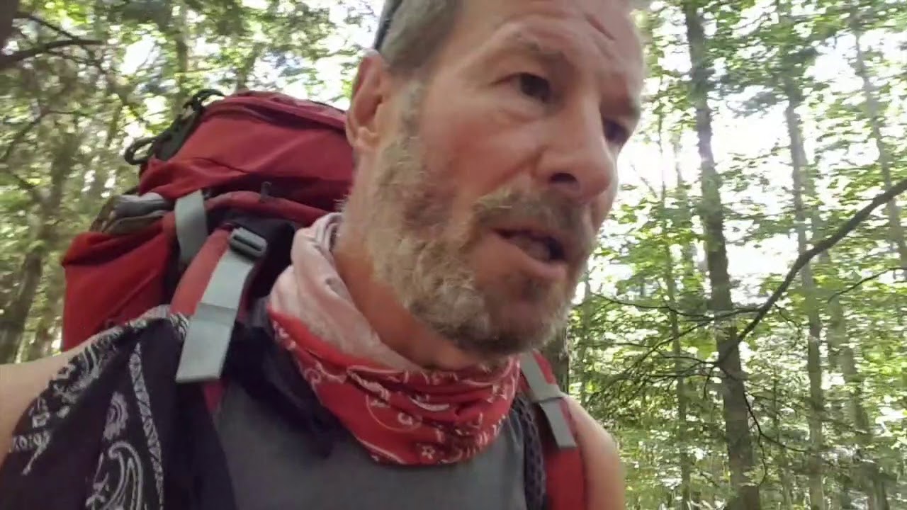 Day 127 Heading to springs campsite  Mile 1817 Appalachian Trail 2018