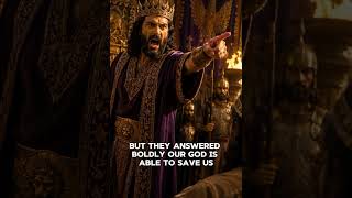 Shadrach, Meshach & Abednego in the Fiery Furnace. #fyp#biblestories#trustgod #faith.