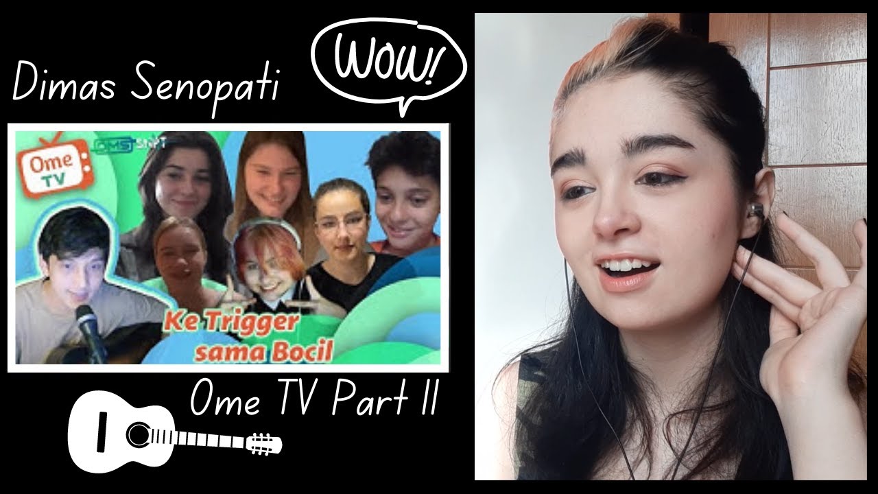 Listening to Dimas Senopati on OmeTV (Part 11) [Reaction Video Part 1] I Wasn't Ready for This! 😮
