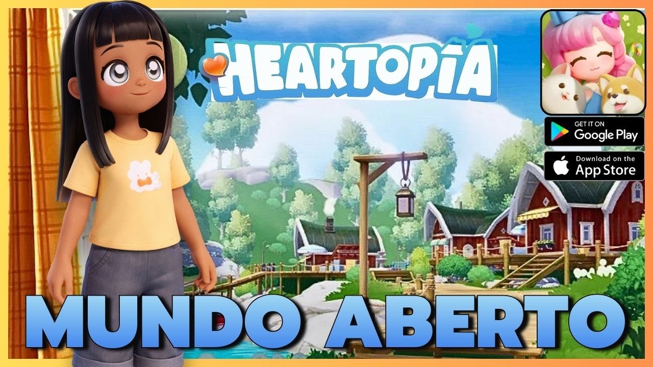 HEARTOPIA É O MUNDO ABERTO MAIS FOFO DO MOBILE? DESCUBRA ESSE JOGO RELAXANTE!