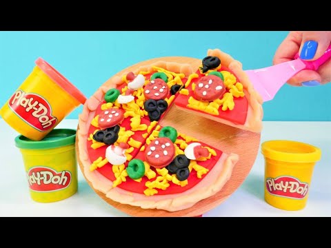 Play doh okulu - Oyun hamuru ile eğitici çocuk videoları! Çocuklar için oyunlar!