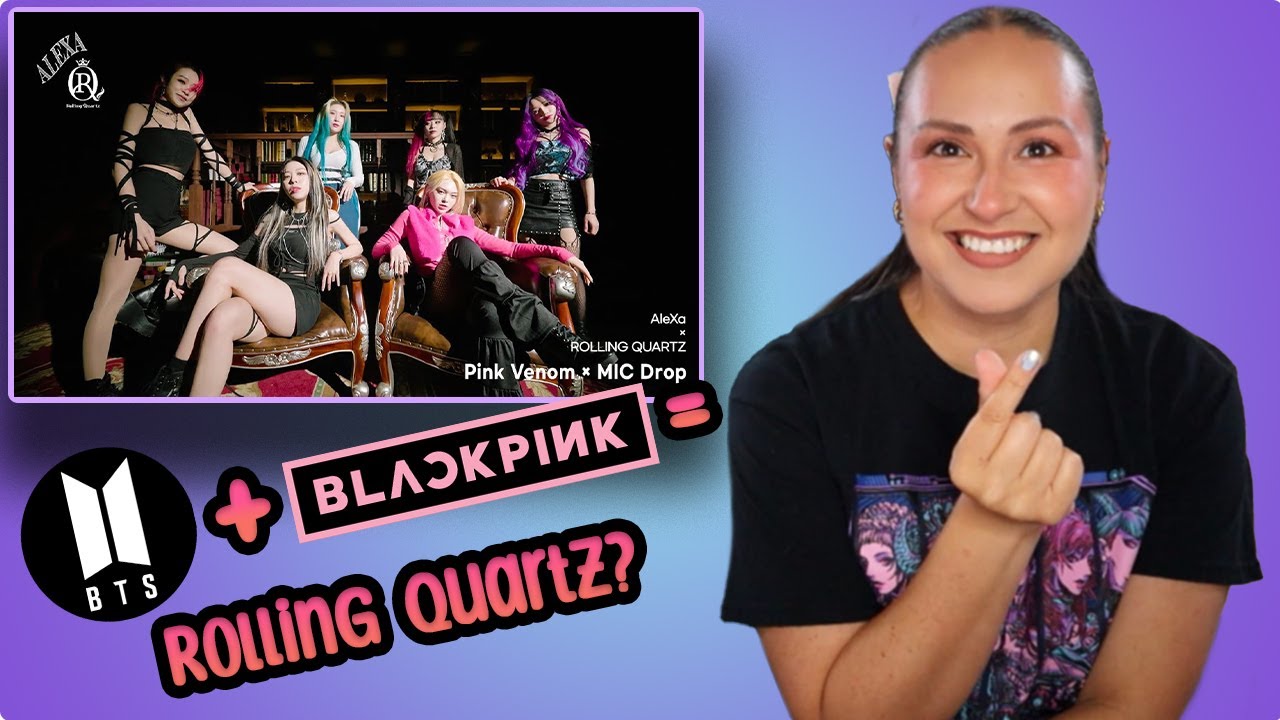 K-Pop + K-Rock =🫰🏽| AleXa x Rolling Quartz 롤링쿼츠 x 알렉사, PINK DROP (BTS & BLACKPINK Cover)