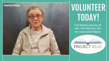 Project Read Volunteer Video - Monica