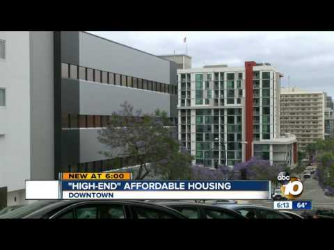 'High-end' affordable housing comes to downtown San Diego