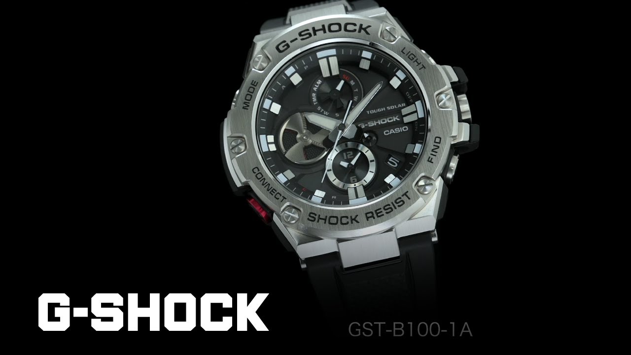 GST-B100-1A | G-STEEL | G-SHOCK | Đồng hồ | CASIO