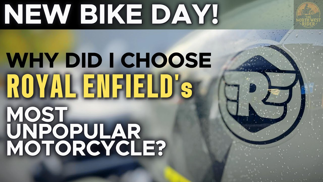 ДЕНЬ НОВОГО МОТОЦИКЛА! Почему я выбрал самый непопулярный новый мотоцикл Royal Enfield? | Shotgun...