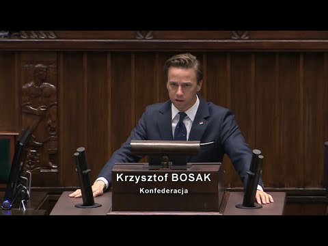 Kary za mówienie prawdy - Krzysztof Bosak