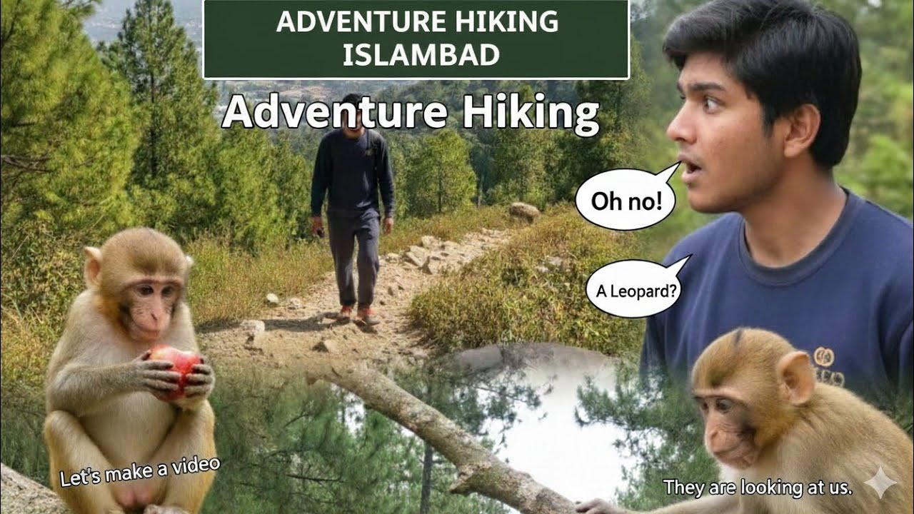 Margalla Hills ka Mushkil Rasta (Did We Survive Trail 5?)(Margalla Hills' Difficult Path)