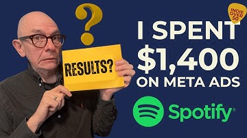 Ik heb $ 1400 uitgegeven aan Meta Ads voor Spotify. Was het het waard?