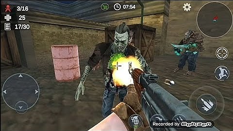 Zombie 3D Gun Shooter- Real Survival Warfare// Android Game - Gameplay Part-16