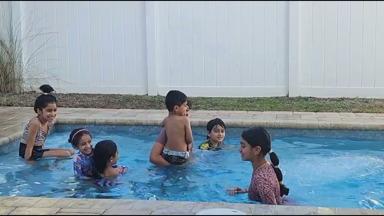 Pool fun at st Augustine florida