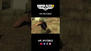 On the Chest | Sniper Shot # 27 | Sniper Elite 3 | #pcgaming #shorts