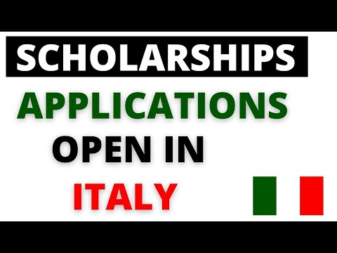 Scholarships Open In Italy| DiscoLazio, Edisu, DSU Toscany, ERSU| Scholarship Applications In Italy