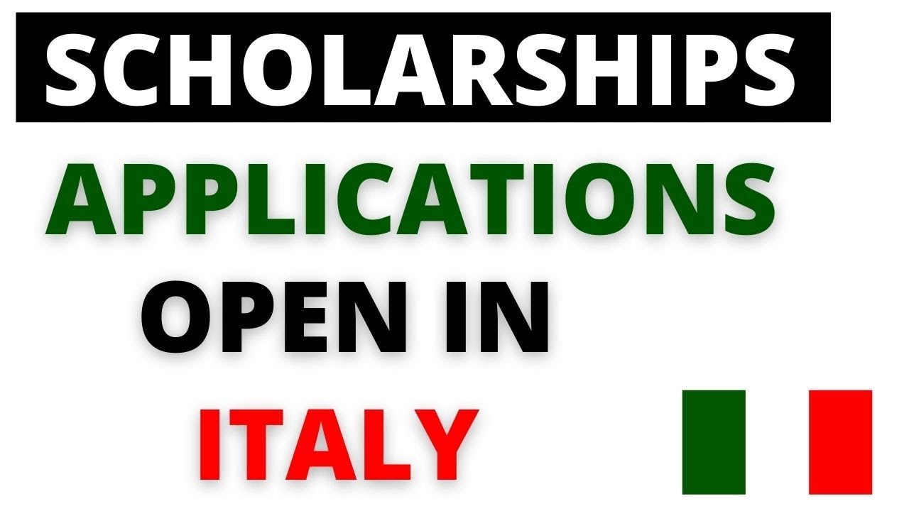 Scholarships Open In Italy DiscoLazio, Edisu, DSU Toscany, ERSU