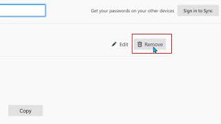 how to delete saved passwords in Firefox browser