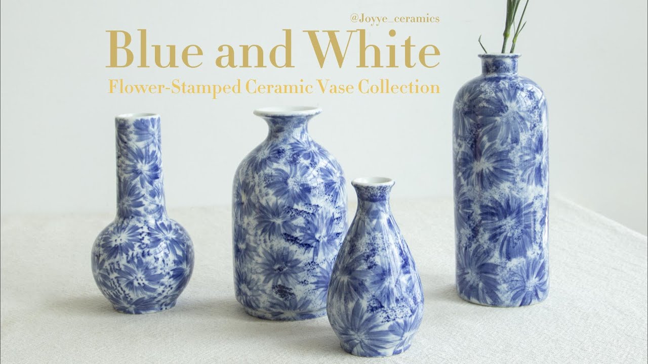 未使用・新品 手作り陶器 花瓶 白茶ストライプ 未使用・新品 手作り陶器 花瓶 白茶ストライプ 未使用・新品 手作り