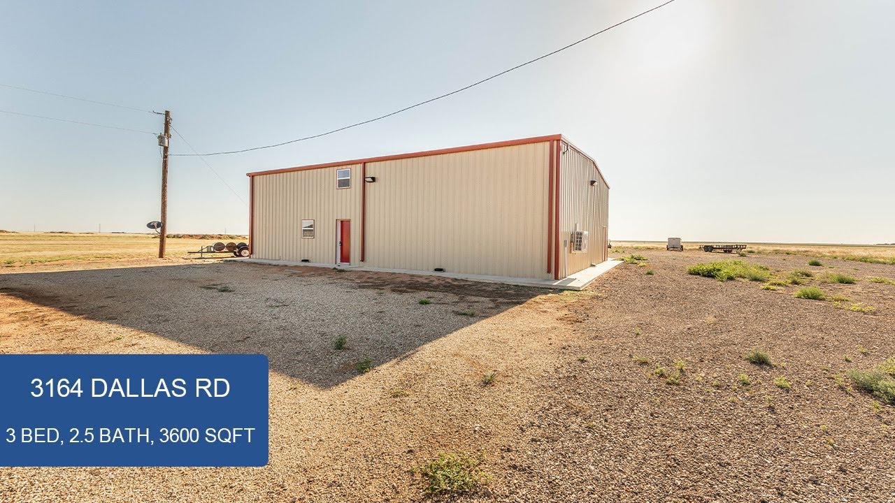 Home For Sale 3164 Dallas Rd Levelland , TX 79336 YouTube