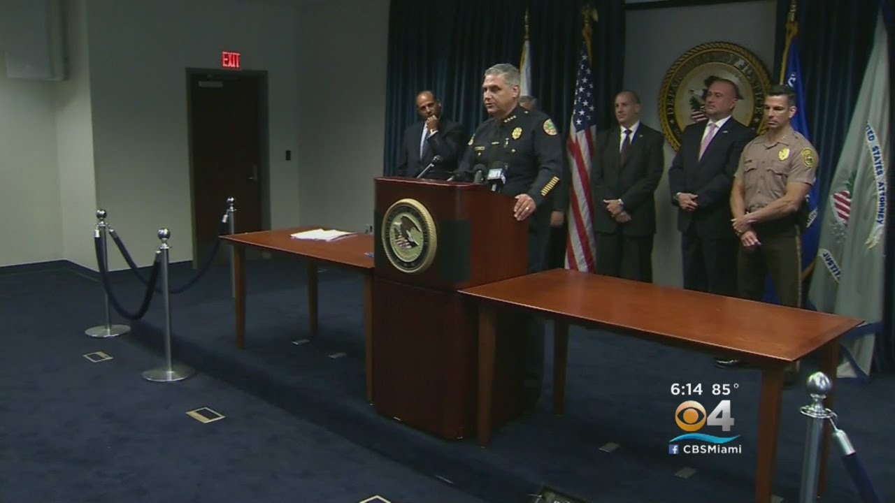 US Charges 14 In Miami Drug Racketeering Conspiracy
