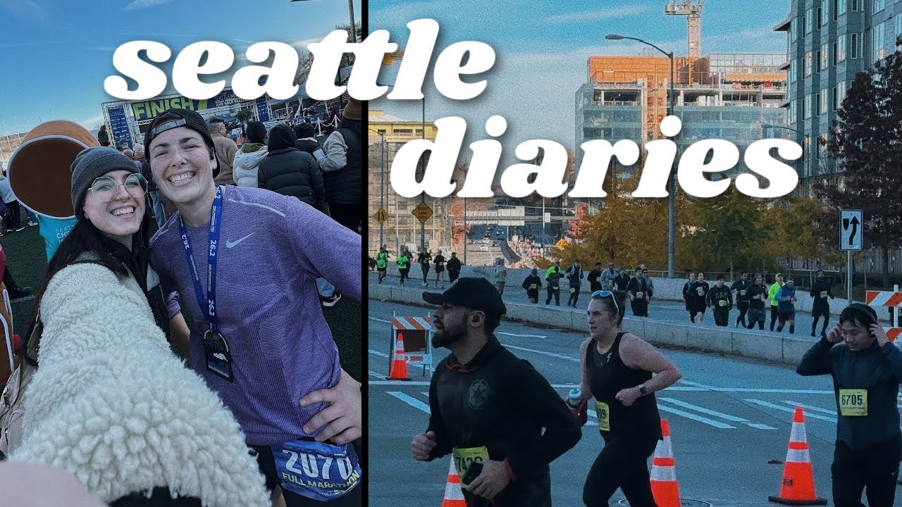 SEATTLE DIARIES | Seattle Marathon + coffee with friends