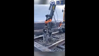 Jg80lsleeperchanger Fast Sleeperreplacementstabletrackoperation