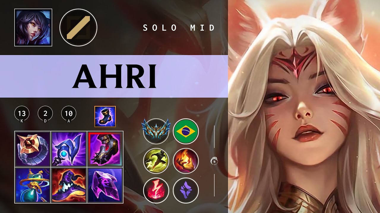 Ahri Mid vs Smolder - BR Challenger Patch 26.01