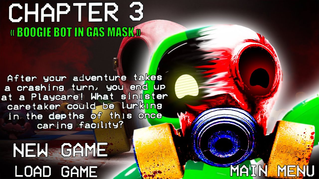 Boogie Bot In Gas Mask Poppy Playtime Chapter 3 Gameplay YouTube