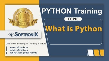 Demo ClassRoom Video | What is python | Softronix IT Training Institute in Nagpur