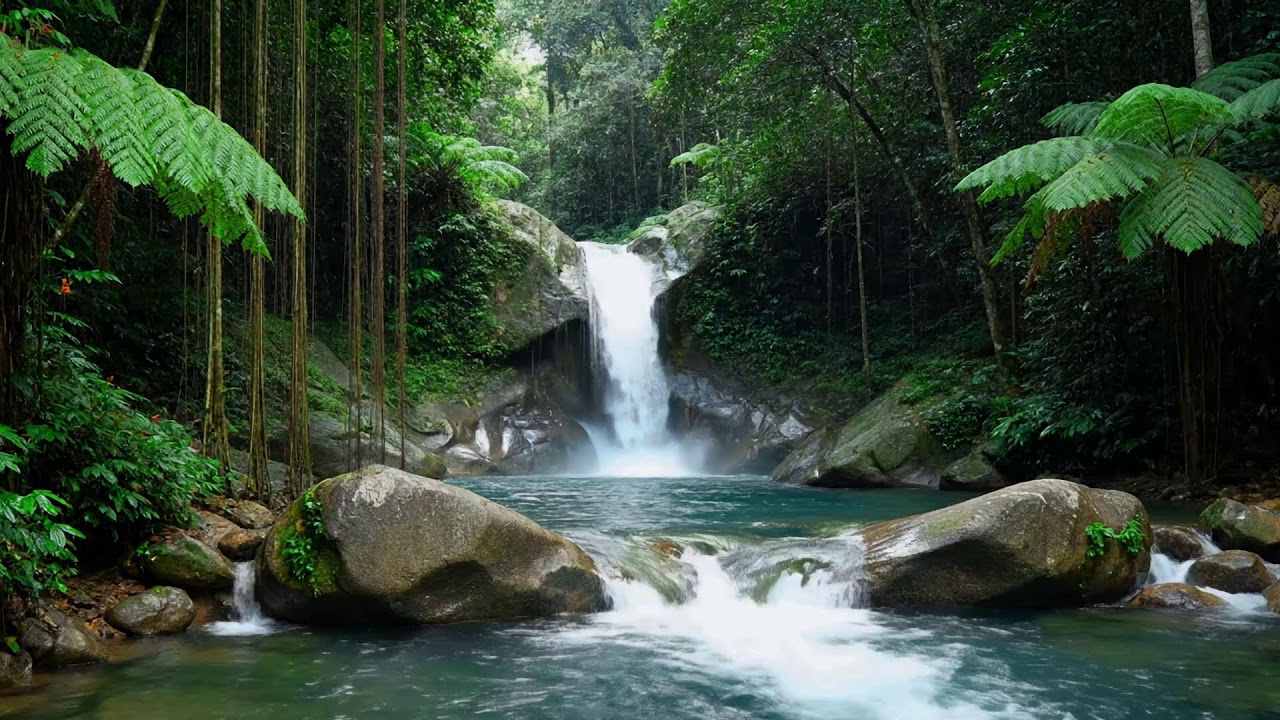 Tranquil River Ambience 🌊 Soothing Water Flow for Meditation and Calm Mind 