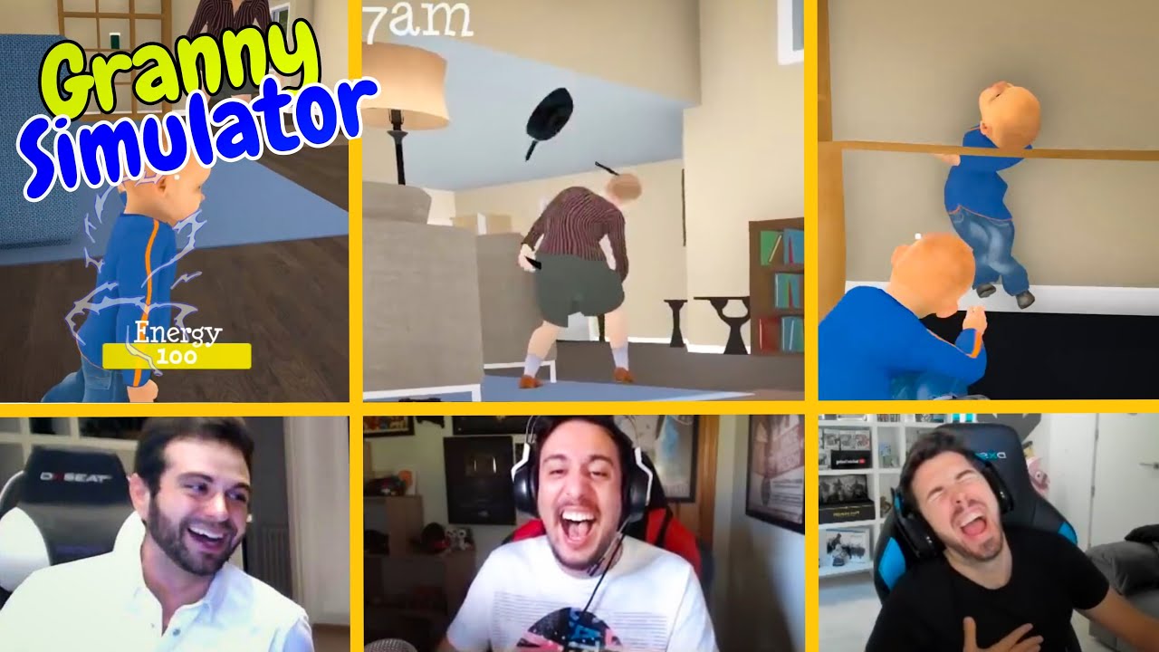 GRANNY SIMULATOR | LO MEJOR DE FARGAN VEGETTA Y WILLY.