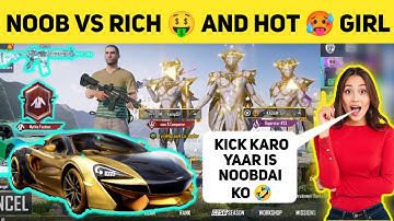 Best Prank Ever 3 Pro Players Call Me Noob / Classic Gameplay BGMI / Hound Viper