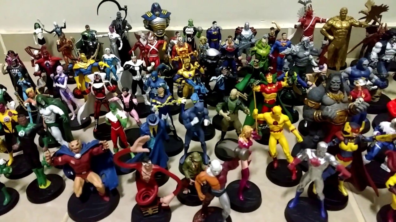 Coleção Eaglemoss DC Comics Superhero Figurines Collection 08/16