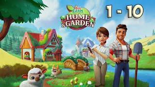Big Farm: Home & Garden level 1 - 10 [ Gameplay Story ] Goodgame Studios HD screenshot 1