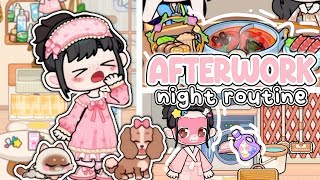 Download Lagu afterwork night routine (hotpot, karaoke, laundry, skincare) 🥘🌝✨️ | Game World Roleplay | *voiced* MP3