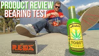 Bearing Test Andale Pro Rated Vs. Bones Reds