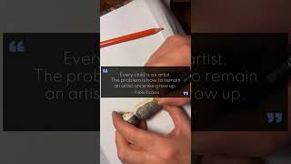 Penguin Color Pencil Coloring Timelapse