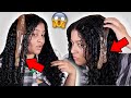 I left FLAXSEED GEL in my THICK natural hair for 24 HOURS & this happened!! *wow*