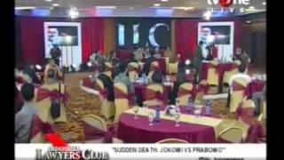 Hot  Ilc Sudden Death Jokowi Vs Prabowo Subianto 20 Mei 2014 Part 16